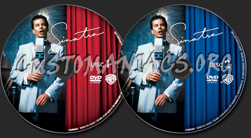 Sinatra dvd label