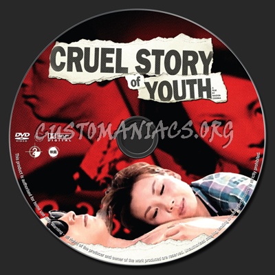 Cruel Story of Youth dvd label