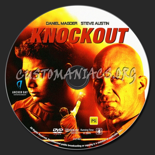 Knockout dvd label