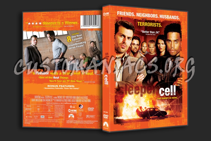 Sleeper Cell Season 1 dvd cover