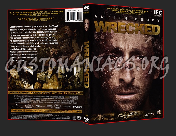Wrecked dvd cover