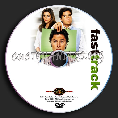 Fast Track dvd label