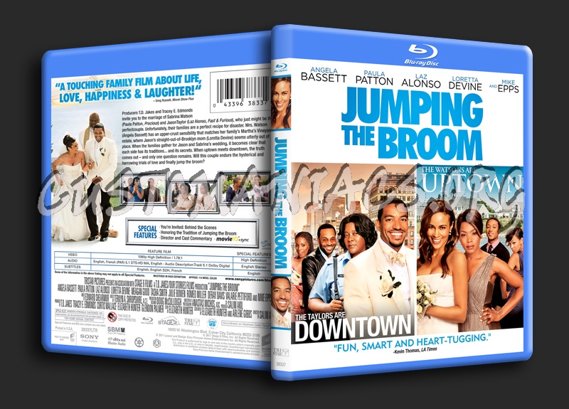 Jumping The Broom blu-ray cover