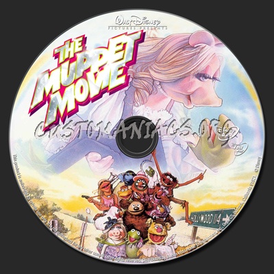 The Muppet Movie dvd label