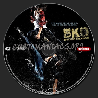 BKO Bangkok Knockout dvd label