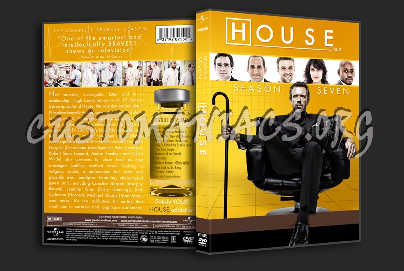 House MD - Season 7 dvd cover