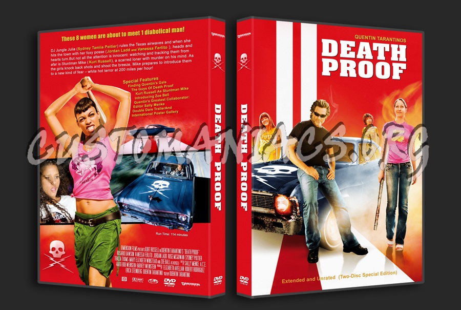 Death Proof dvd cover