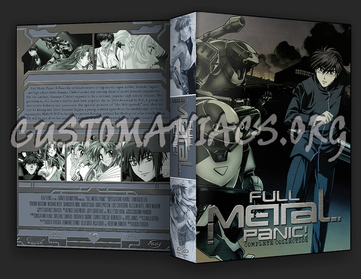 Full Metal Panic dvd cover