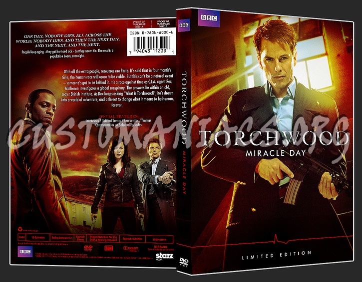 Torchwood: Miracle Day (2011) dvd cover