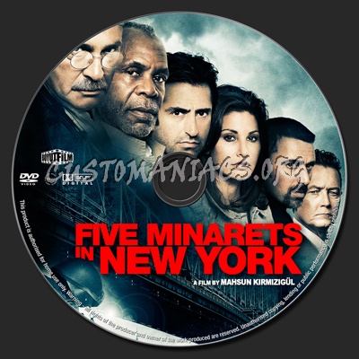 Five Minarets In New York dvd label