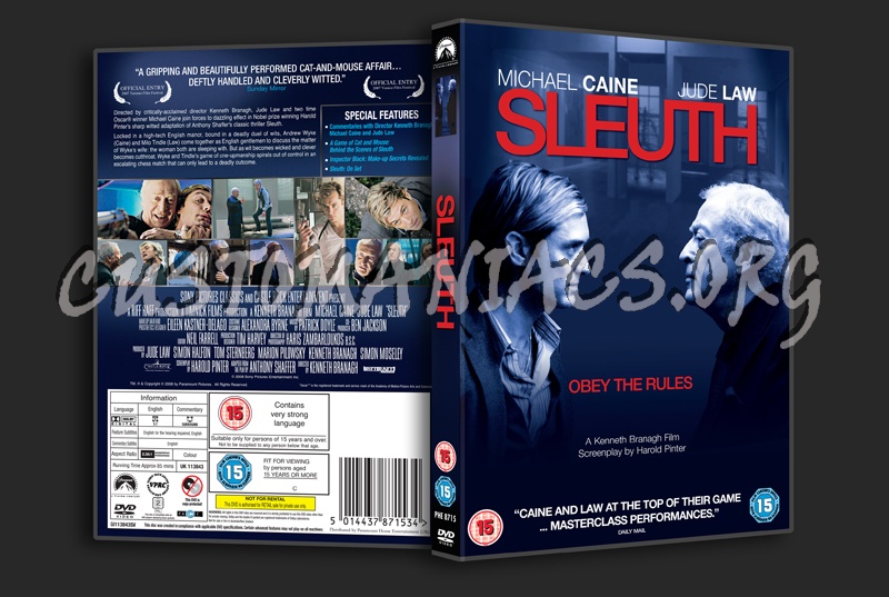 Sleuth dvd cover