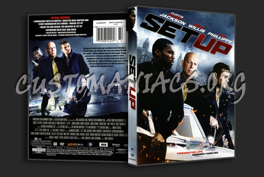 Setup dvd cover