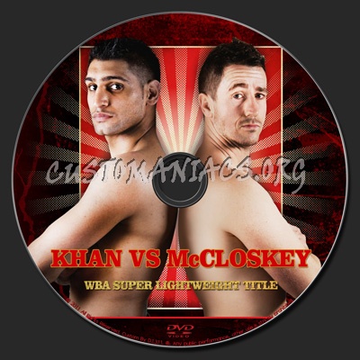 Berto vs Ortiz - Khan vs McCloskey dvd label