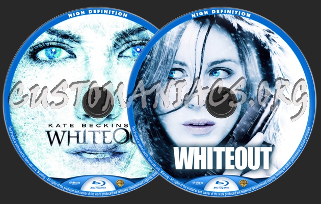 Whiteout blu-ray label