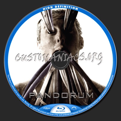 Pandorum blu-ray label