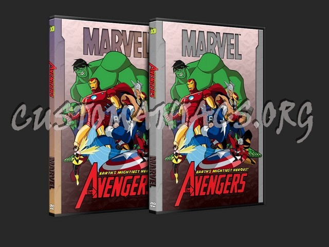 The Avengers Earth's Mightiest Heroes (Marvel Anime) dvd cover