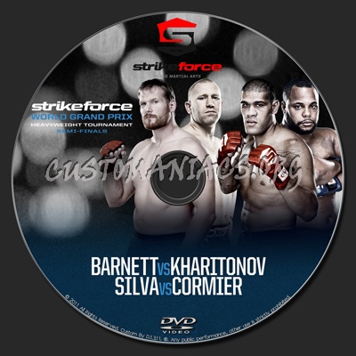 Strikeforce World Grand Prix Semi-Finals dvd label