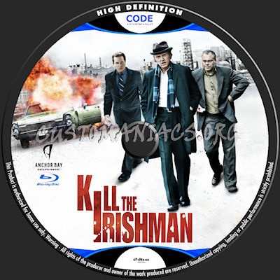 Kill The Irishman blu-ray label