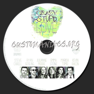 Crazy Stupid Love dvd label