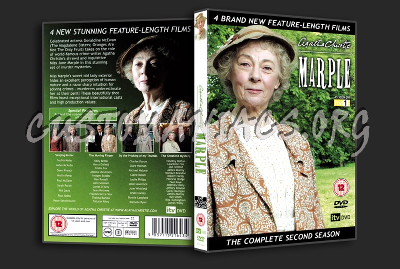 Marple The Comlete Second Season dvd cover