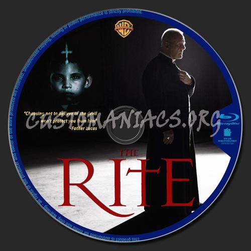 The Rite blu-ray label