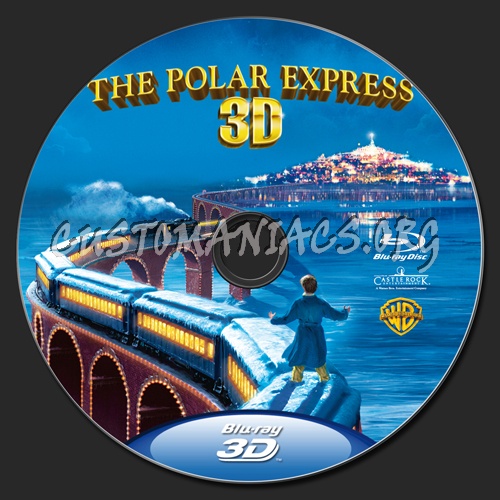 The Polar Express blu-ray label - DVD Covers & Labels by Customaniacs ...