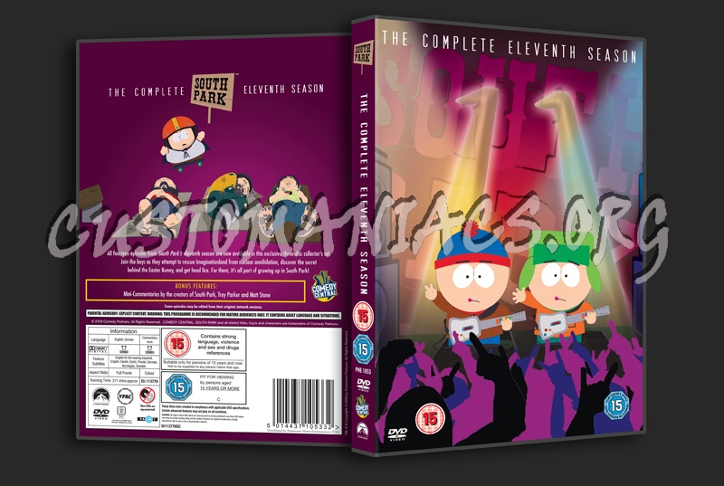 South Park Season 11 dvd cover