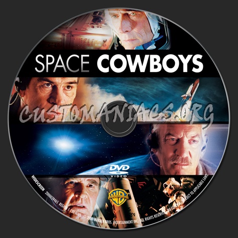 Space Cowboys dvd label