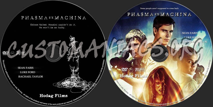 Phasma Ex Machina dvd label