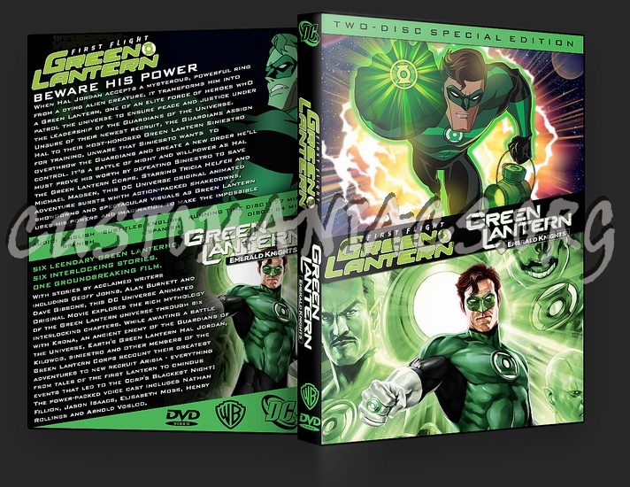 Green Lantern Animated Collection dvd cover