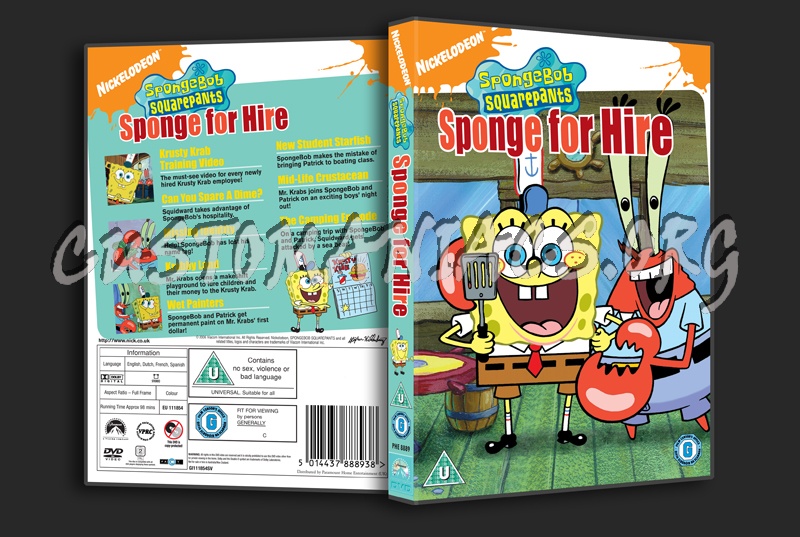 spongebob sponge for hire