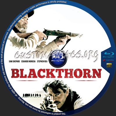 Blackthorn (2011) blu-ray label