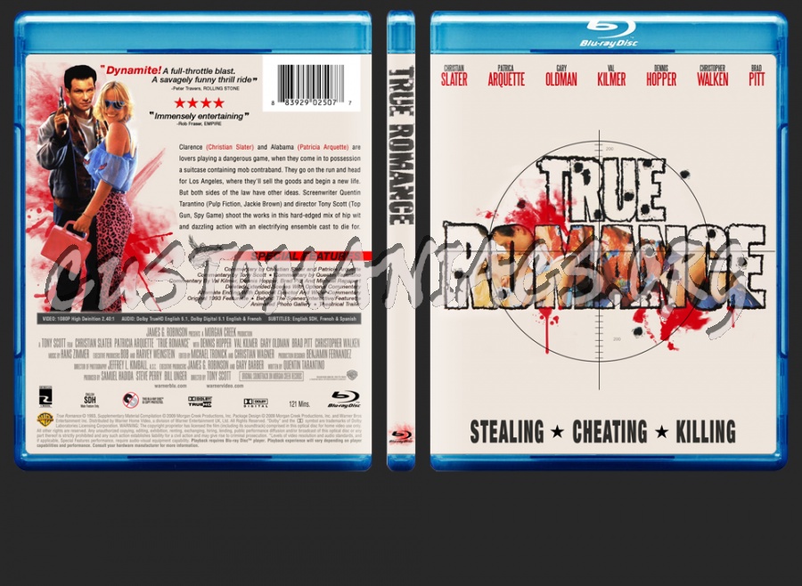 True Romance blu-ray cover