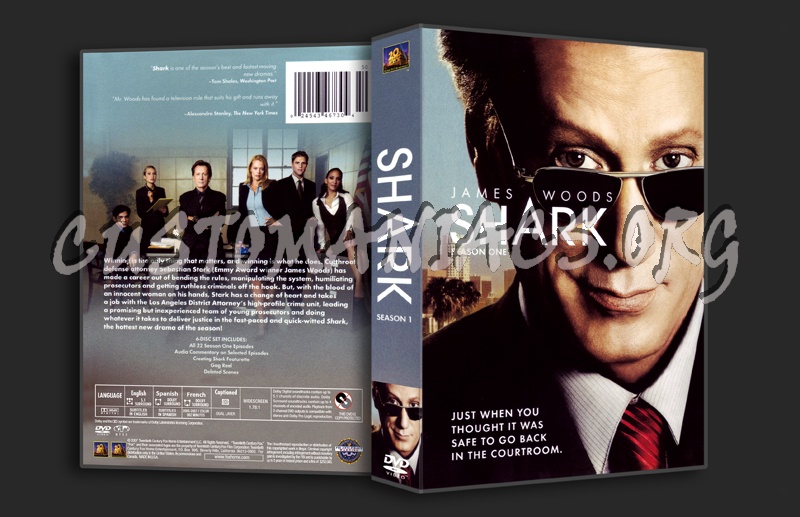 Shark Season 1 dvd cover