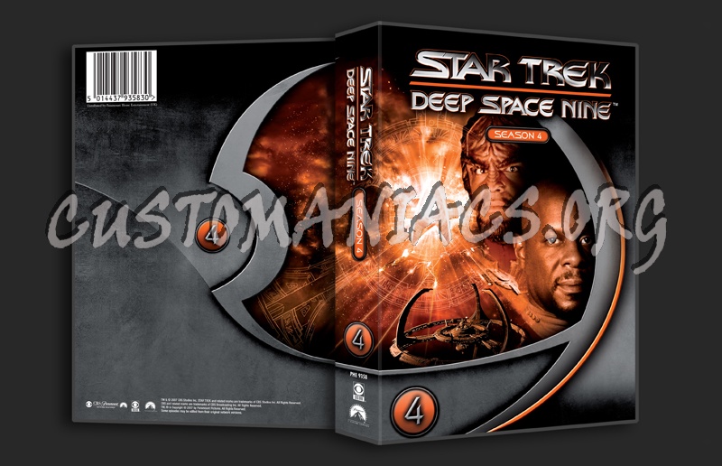 Star Trek Deep Space Nine Season 4 dvd cover