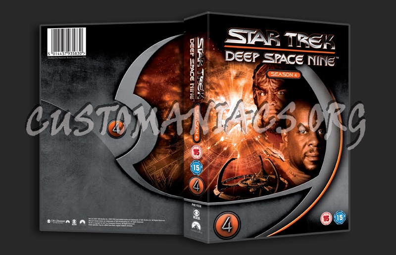 Star Trek Deep Space Nine Season 4 dvd cover