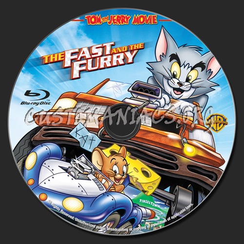 tom and jerry the fast and the furry dvd