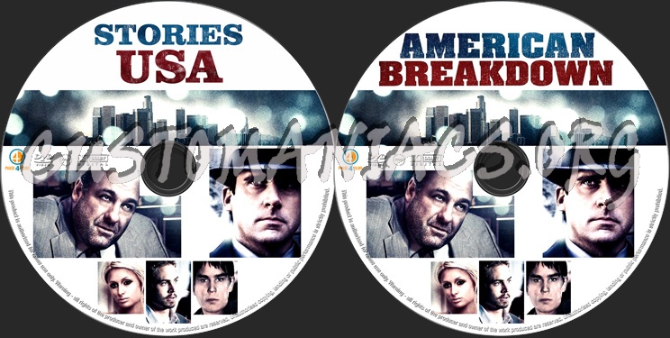 Stories USA - American Breakdown dvd label