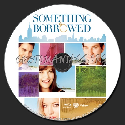 Something Borrowed blu-ray label