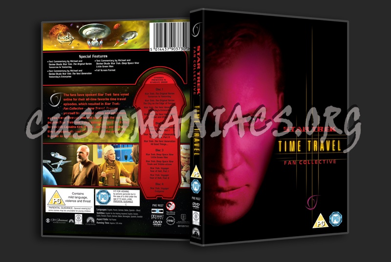 Star Trek Fan Collective Time Travel dvd cover