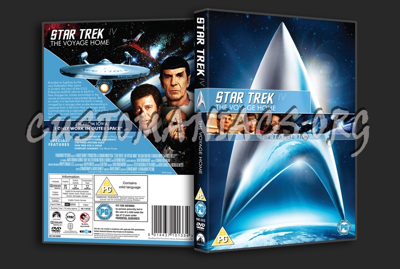 Star Trek IV The Voyage Home dvd cover