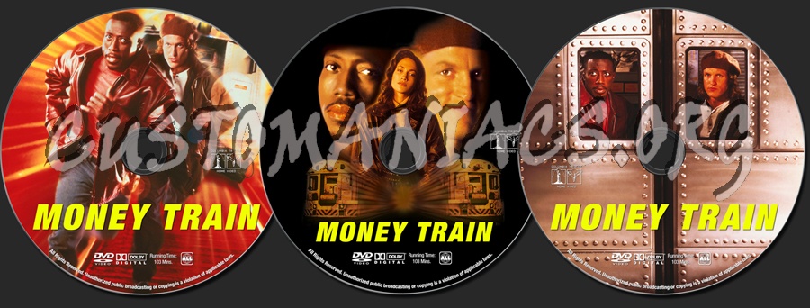 Money Train dvd label