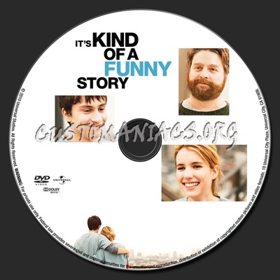 It's Kind of a Funny Story dvd label