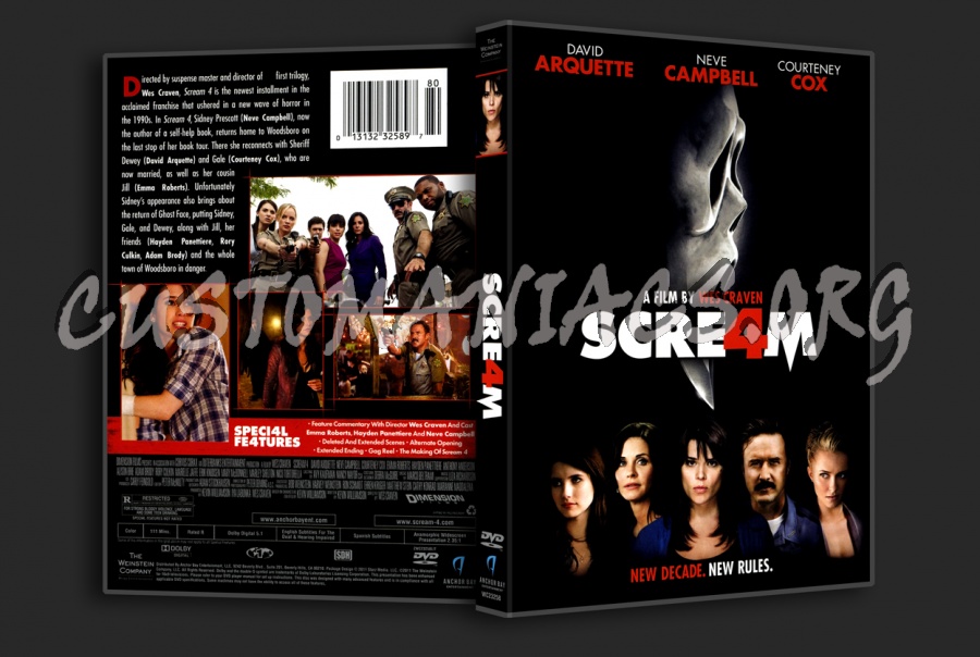 Scream 4 dvd cover