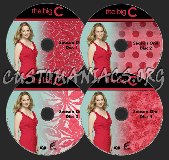 The Big C Season One dvd label