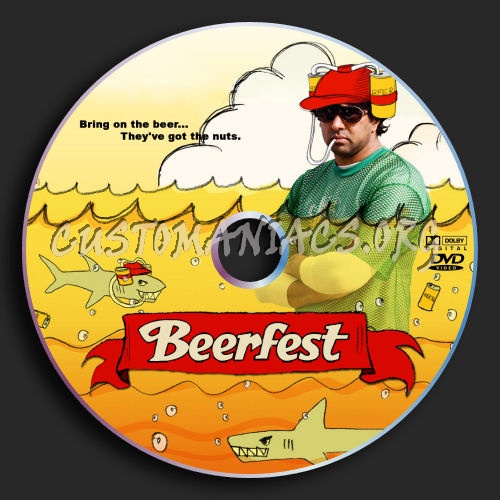 Beerfest dvd label