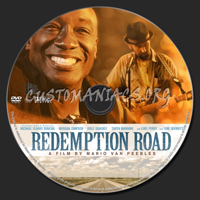 Redemption Road dvd label