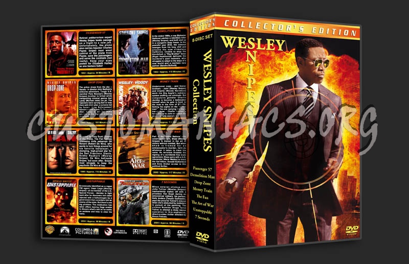 Wesley Snipes Collection dvd cover