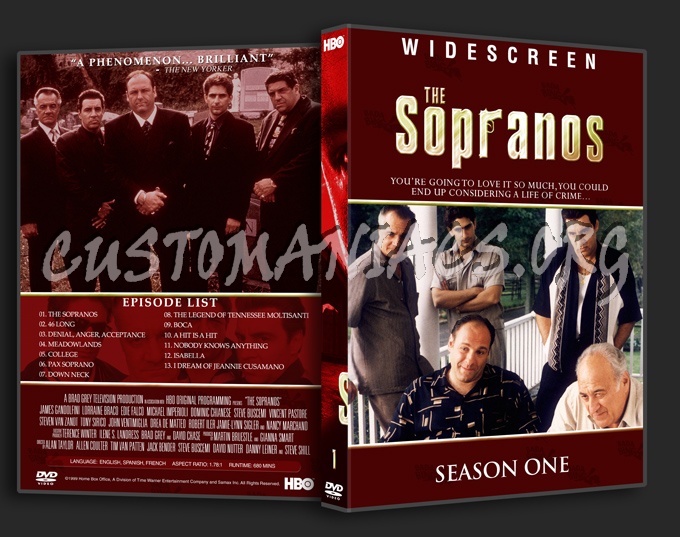 Sopranos Set dvd cover