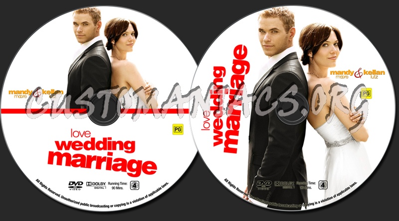 Love Wedding Marriage dvd label